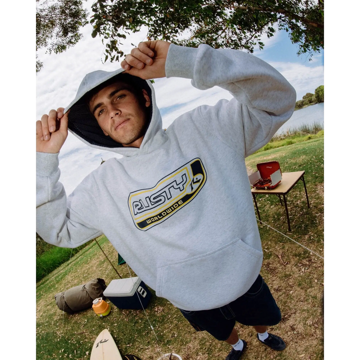 Rusty Roadhouse Taped Super Fleece Hoodie 