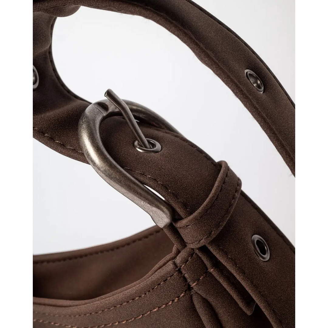 Rusty Rodeo Suede Handbag - Pinecone - ABAG