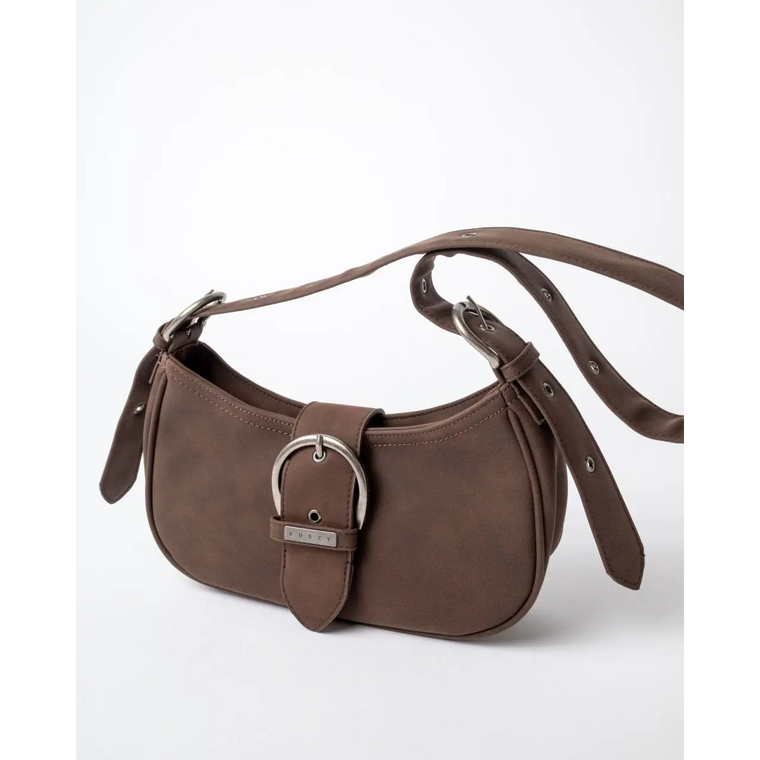 Rusty Rodeo Suede Handbag - Pinecone - ABAG