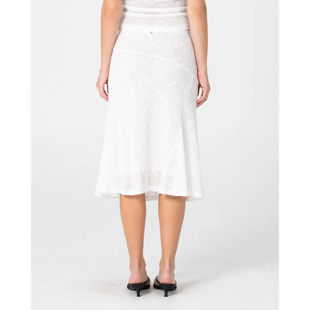 Rusty Roma Low Rise Midi Skirt