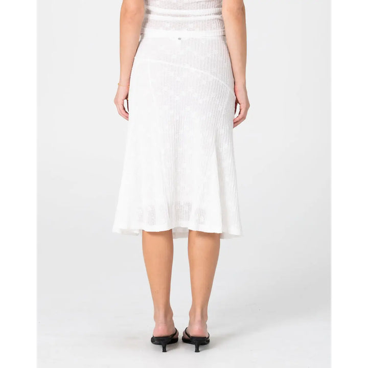 Rusty Roma Low Rise Midi Skirt