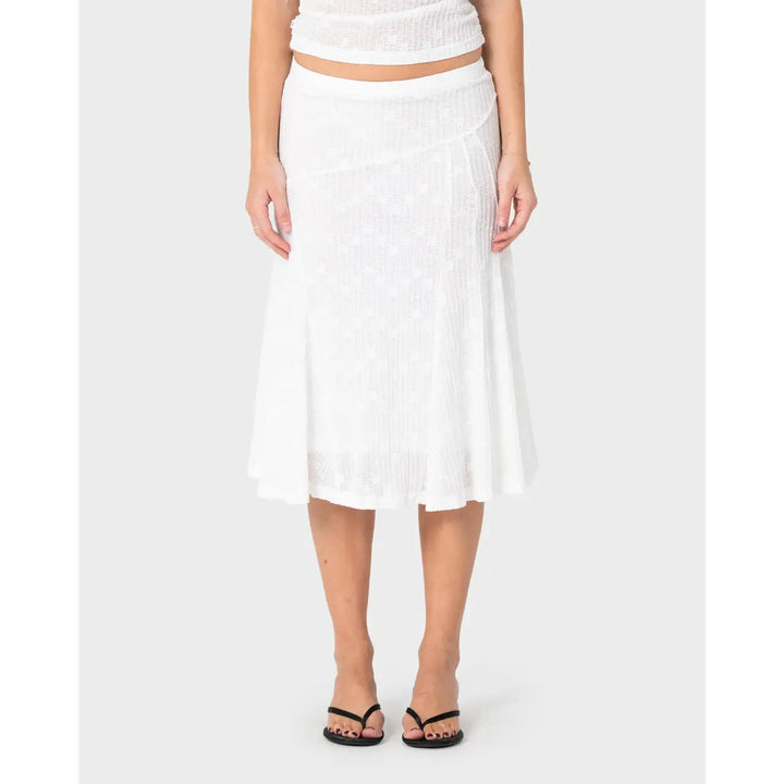 Rusty Roma Low Rise Midi Skirt