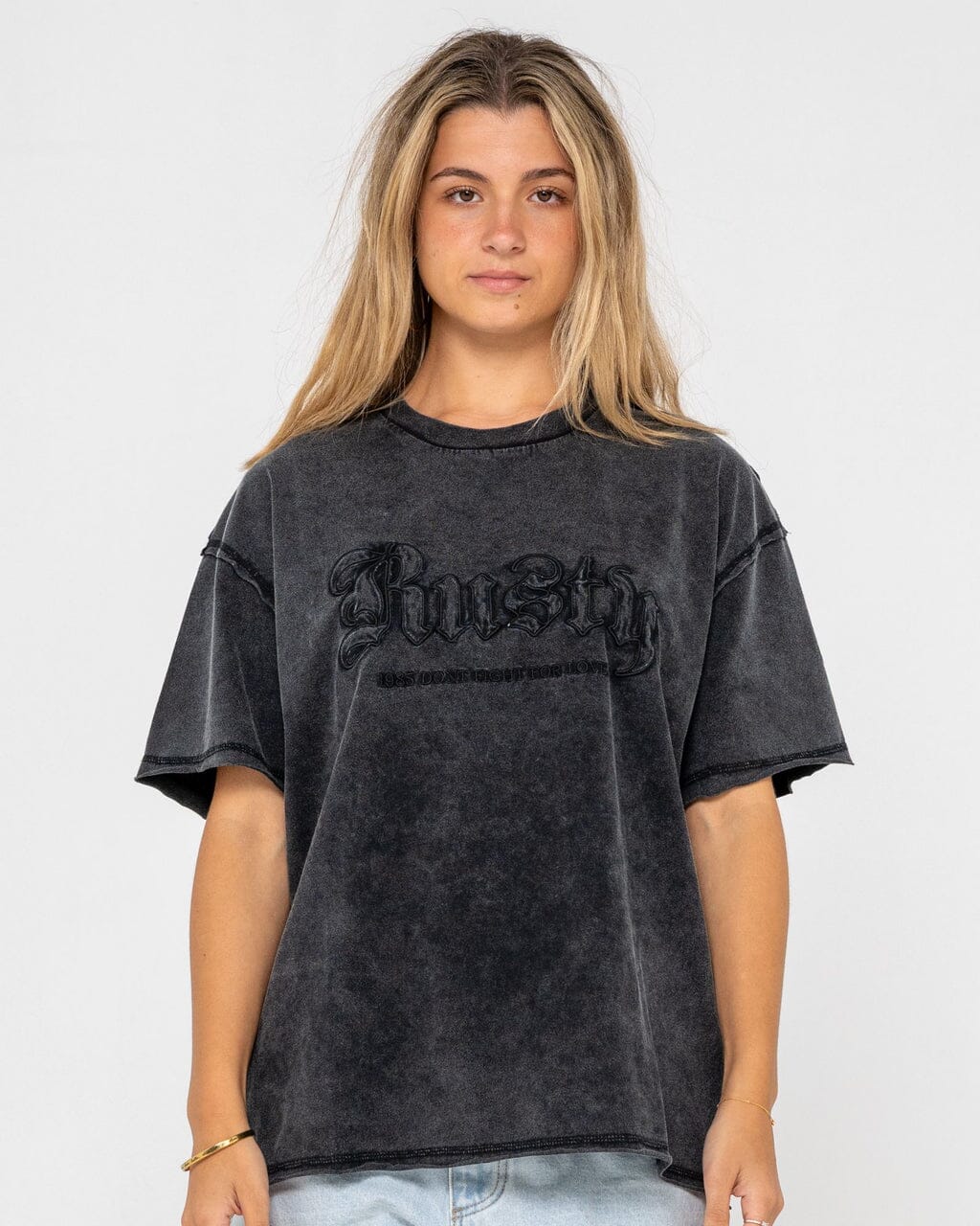 Rusty Roxanne Feeln Oversize T-Shirt 
