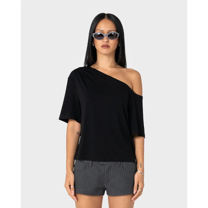 Rusty Sally Slouch Off Shoulder T-Shirt