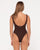 Rusty Sandalwood Retro One Piece 