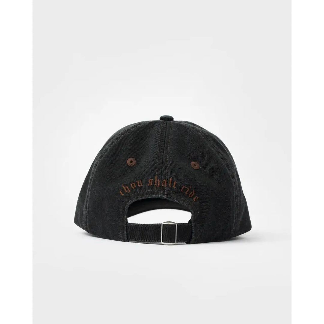 Rusty Scream 6 Panel Cap - Black