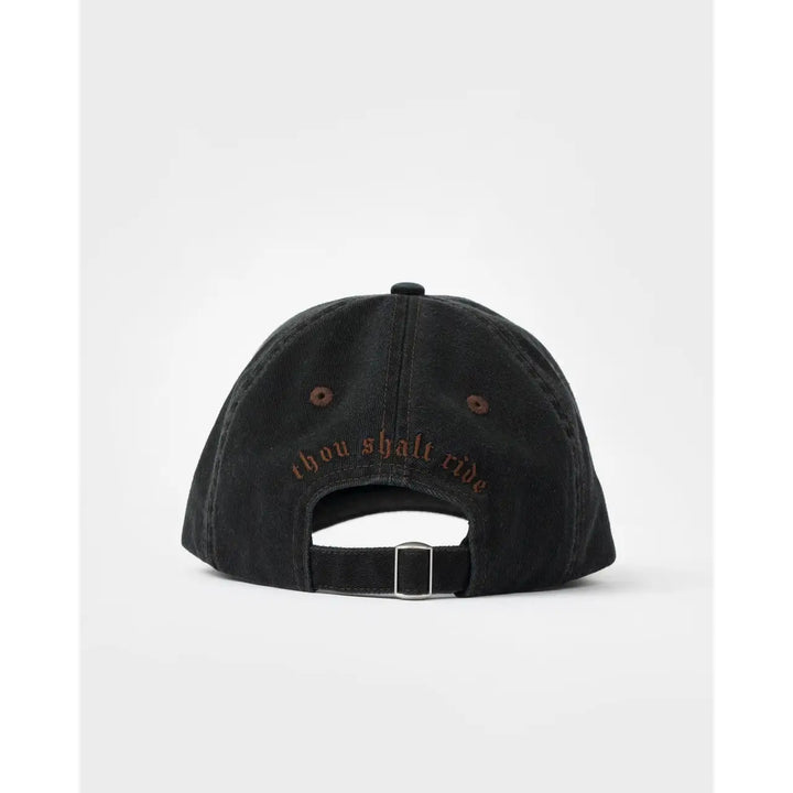 Rusty Scream 6 Panel Cap - Black