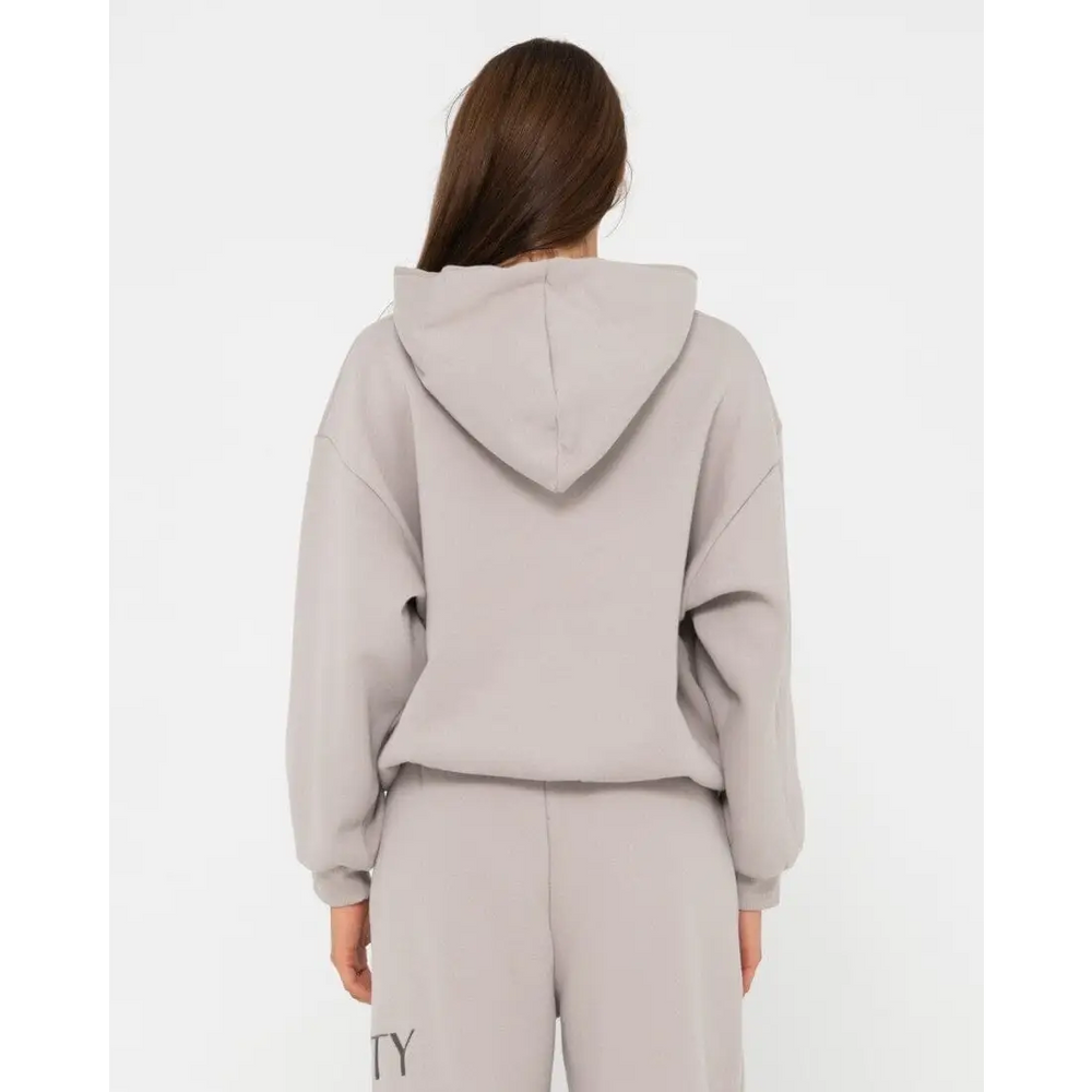 Rusty Signature Oversize Hooded Fleece 