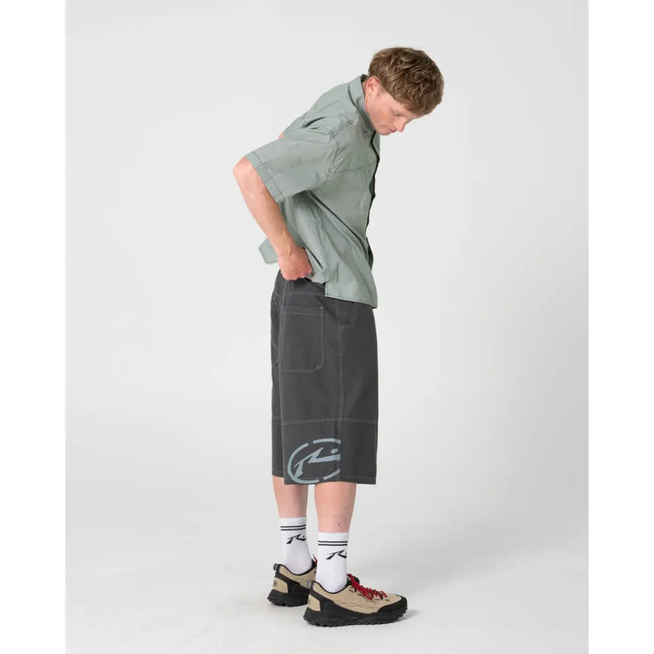 Rusty Slapon Panel Baggy Shorts