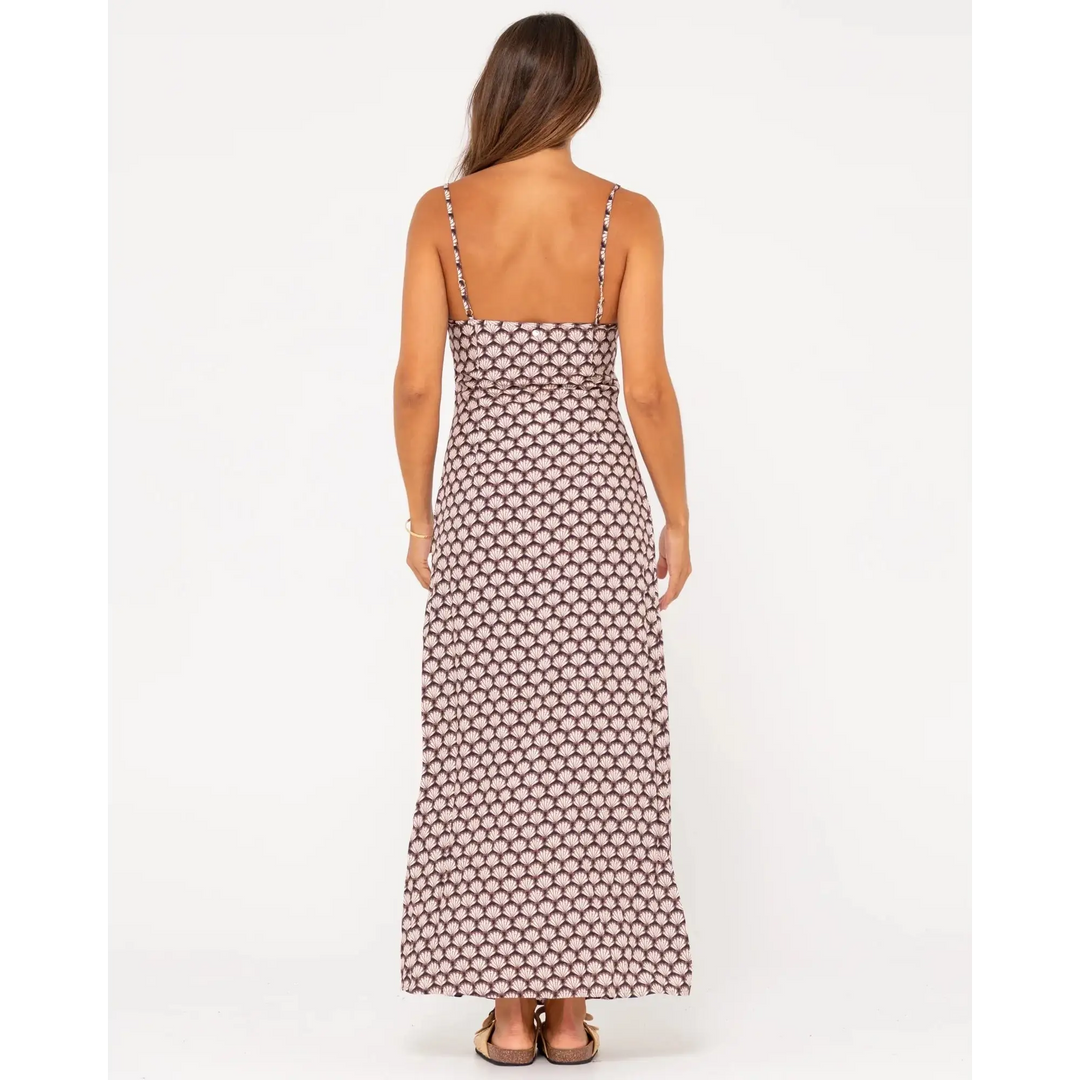 Rusty Sorrento Printed Maxi Dress 