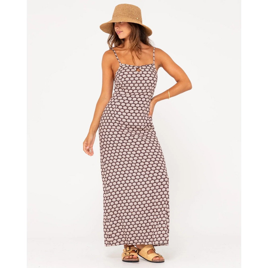 Rusty Sorrento Printed Maxi Dress 