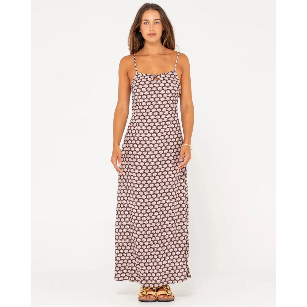 Rusty Sorrento Printed Maxi Dress 