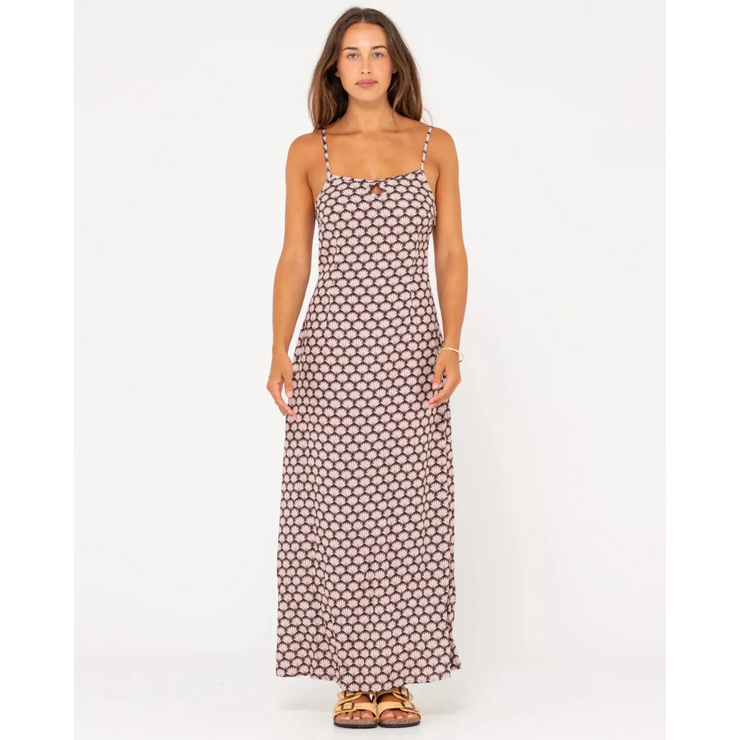 Rusty Sorrento Printed Maxi Dress 