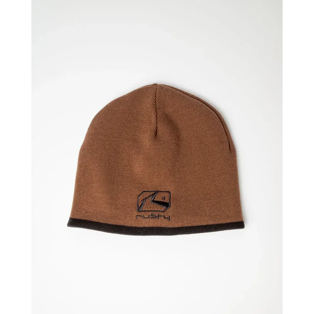 Rusty Square Eye Reversible Beanie - Pinecone