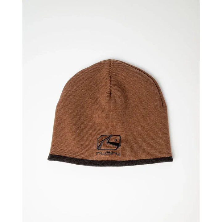 Rusty Square Eye Reversible Beanie - Pinecone