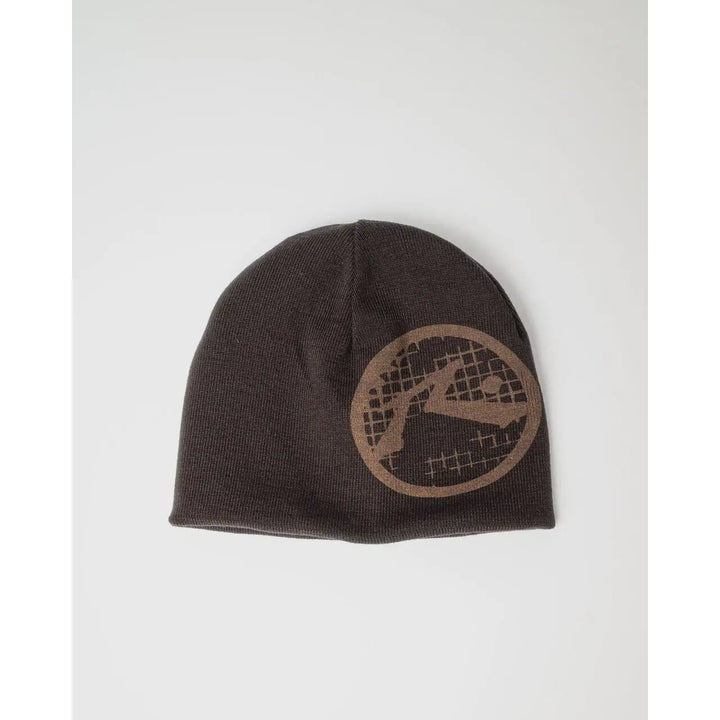 Rusty Square Eye Reversible Beanie - Pinecone