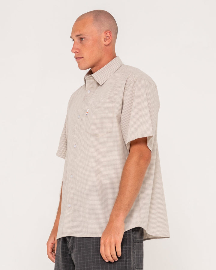 Rusty Stasha Pocket Oversized Check Shirt 