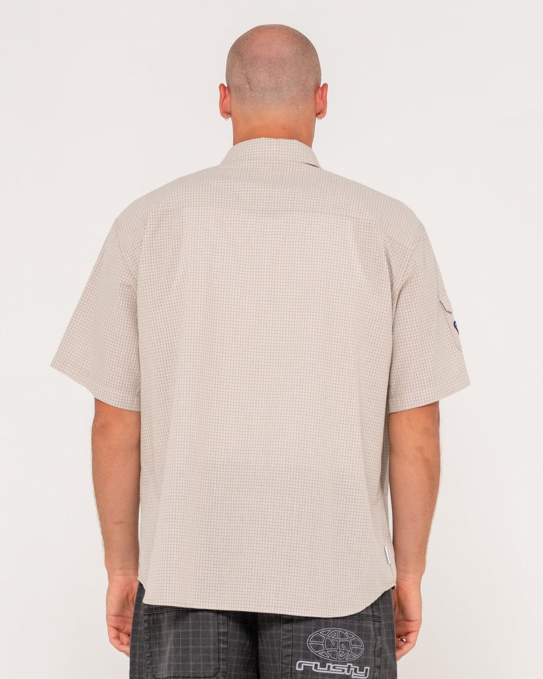 Rusty Stasha Pocket Oversized Check Shirt 