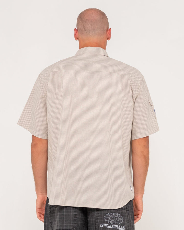 Rusty Stasha Pocket Oversized Check Shirt 