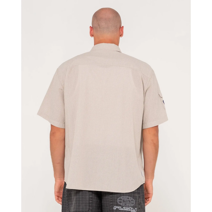 Rusty Stasha Pocket Oversized Check Shirt 