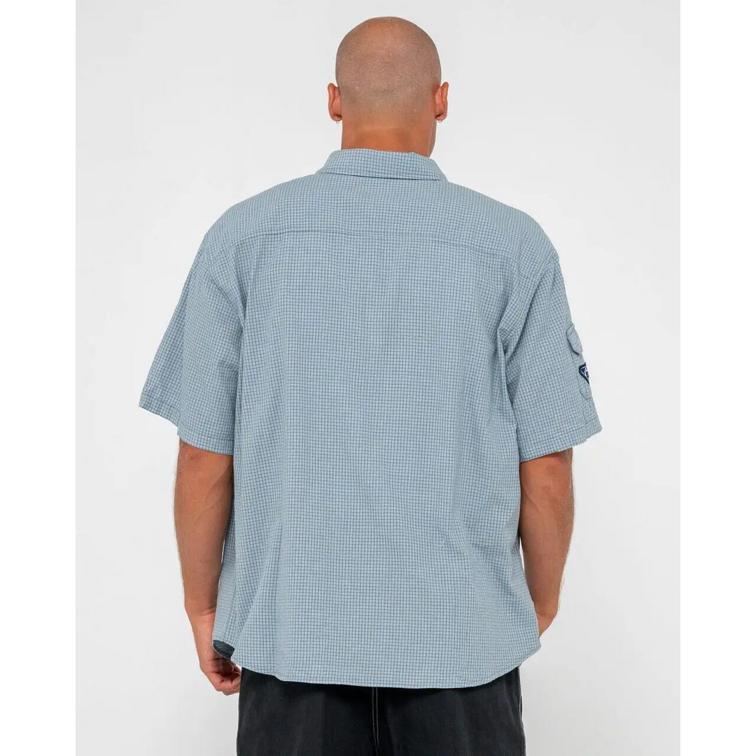 Rusty Stasha Pocket Oversized Check Shirt 