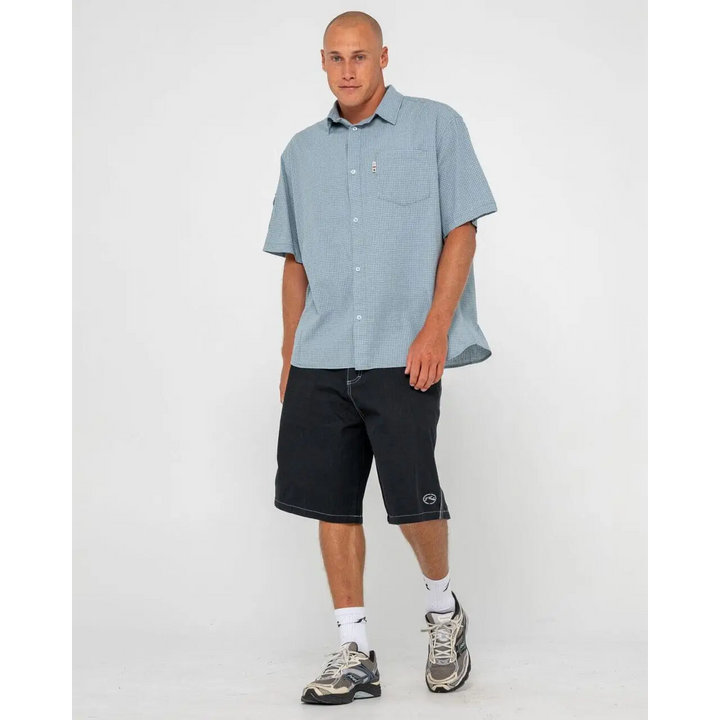 Rusty Stasha Pocket Oversized Check Shirt 