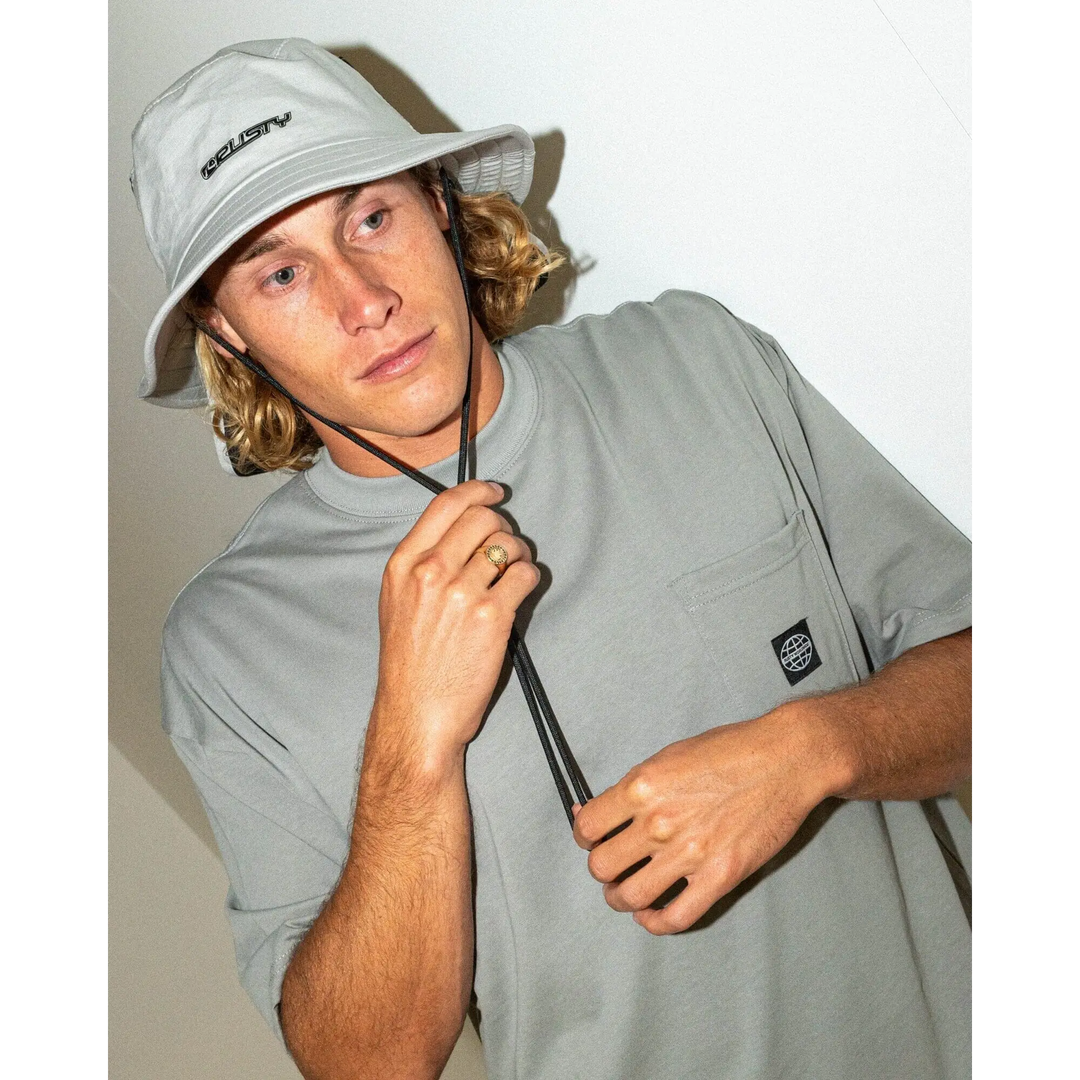 Rusty Steezy Heavy T-Shirt Frost Grey S 