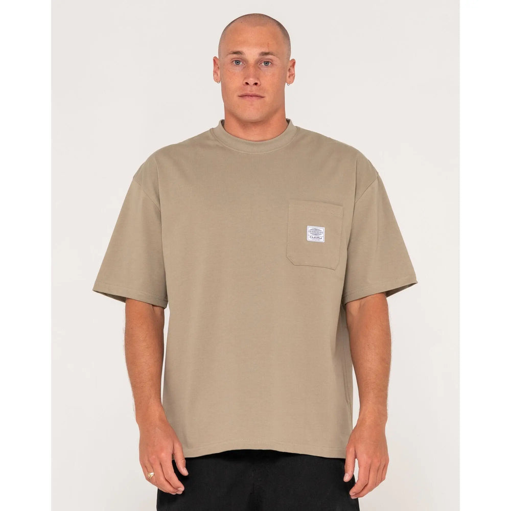 Rusty Steezy Oversized Heavy T-Shirt 