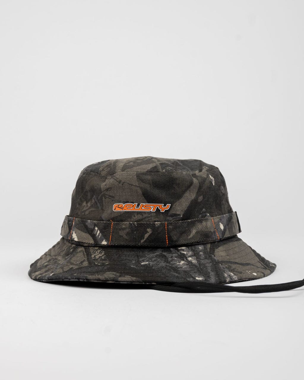 Rusty Stringer Bucket Hat Grey Camo S / M 