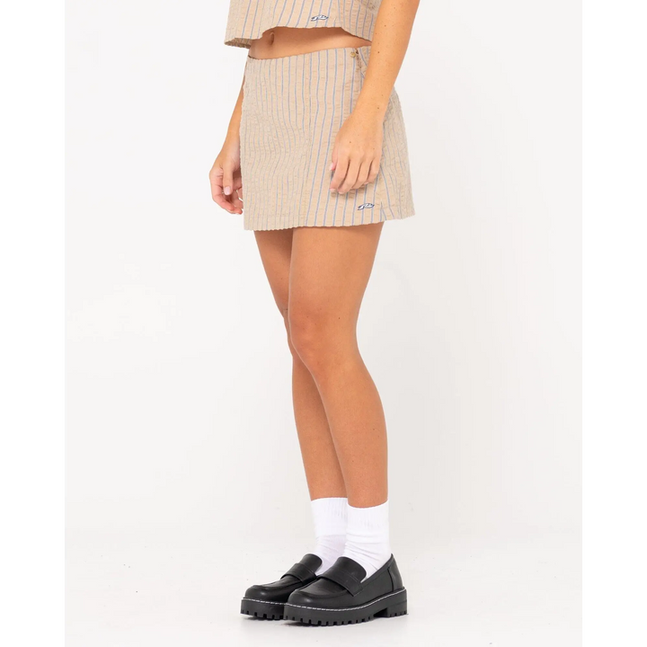 Rusty Stripy Girl Low Rise Skirt 