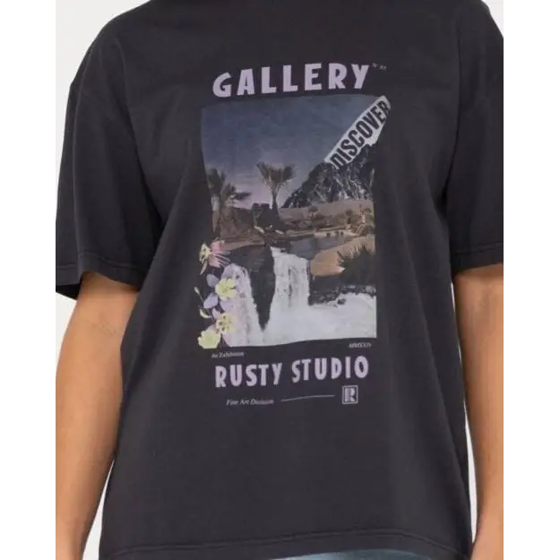Rusty Studio Oversize Short Sleeve Tee 