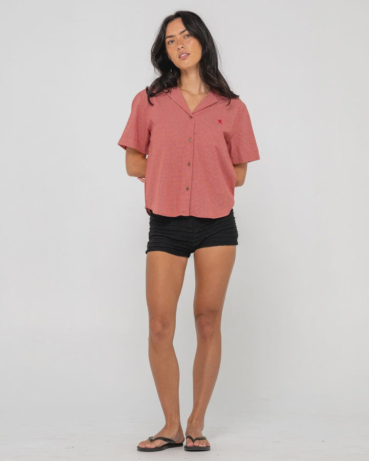 Rusty Summer Court Boxy Shirt 