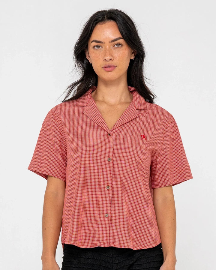 Rusty Summer Court Boxy Shirt 