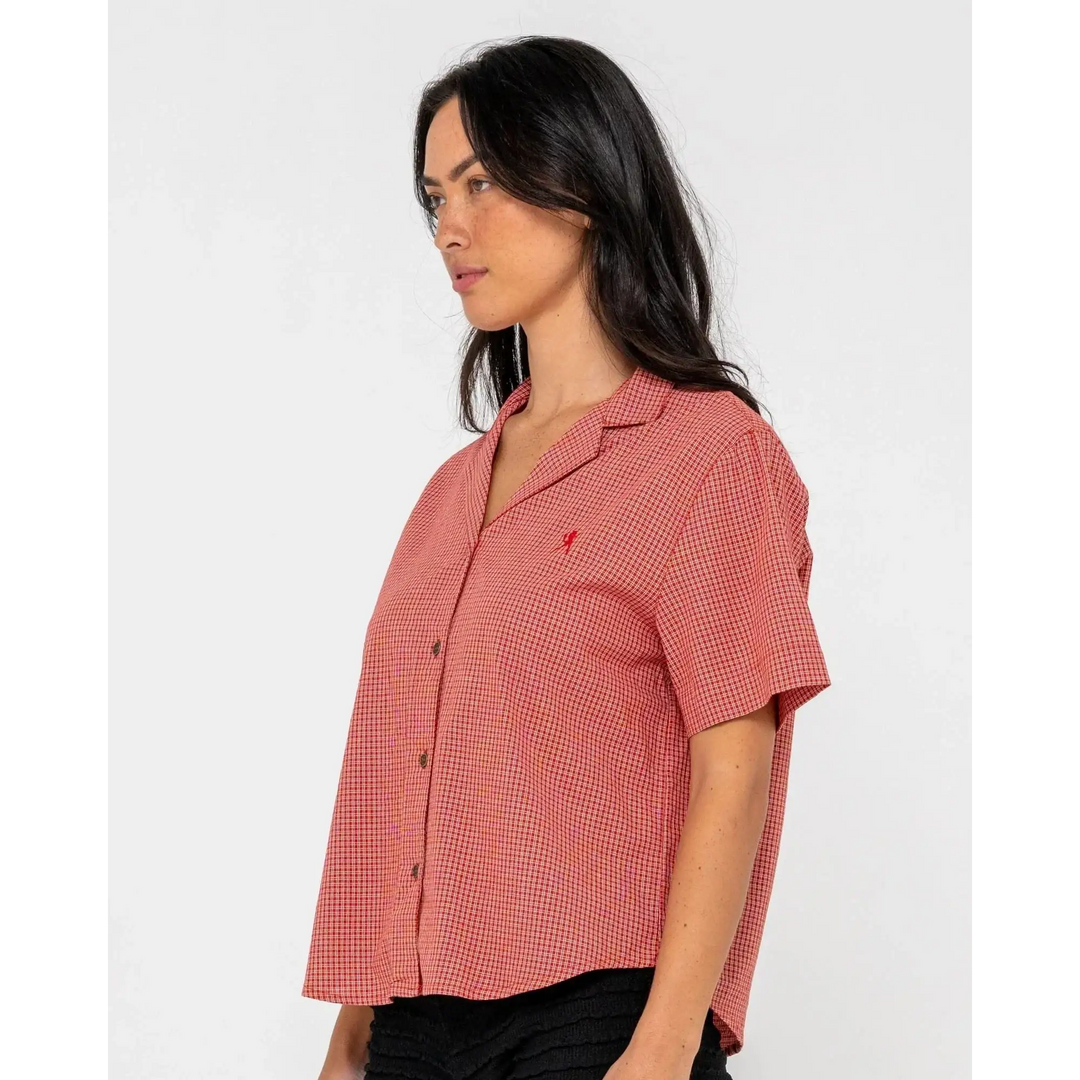 Rusty Summer Court Boxy Shirt 
