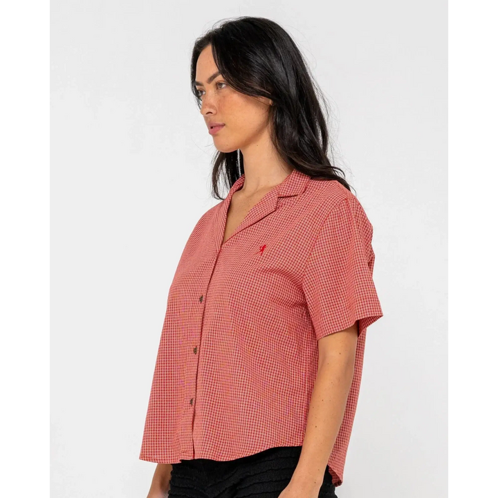 Rusty Summer Court Boxy Shirt 