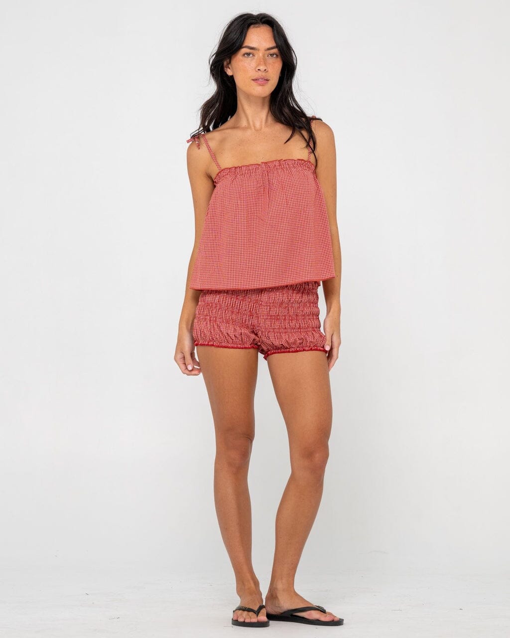 Rusty Summer Court Cami Top 