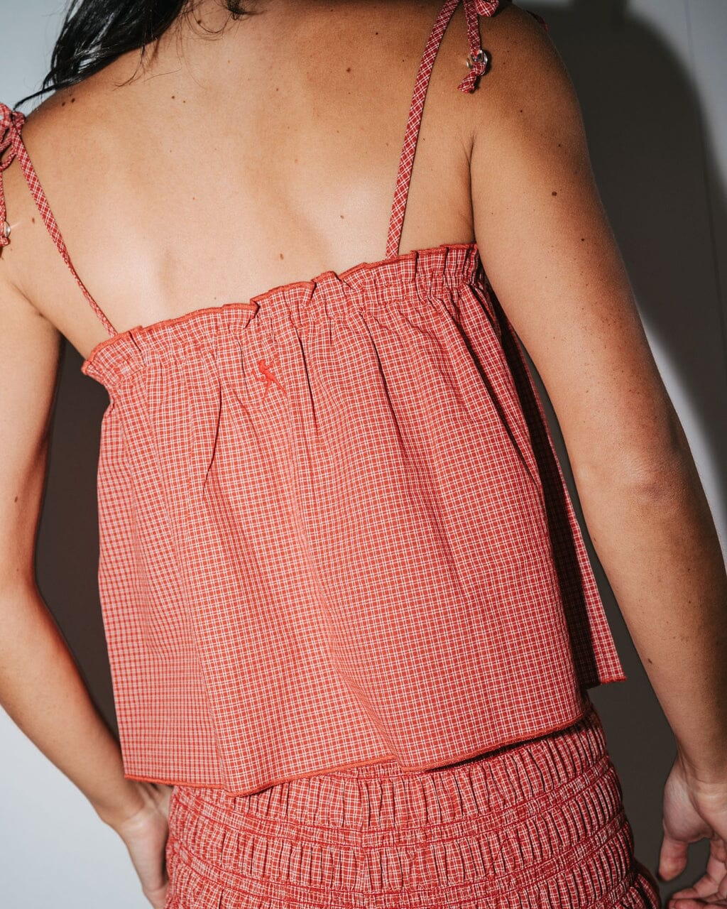 Rusty Summer Court Cami Top 