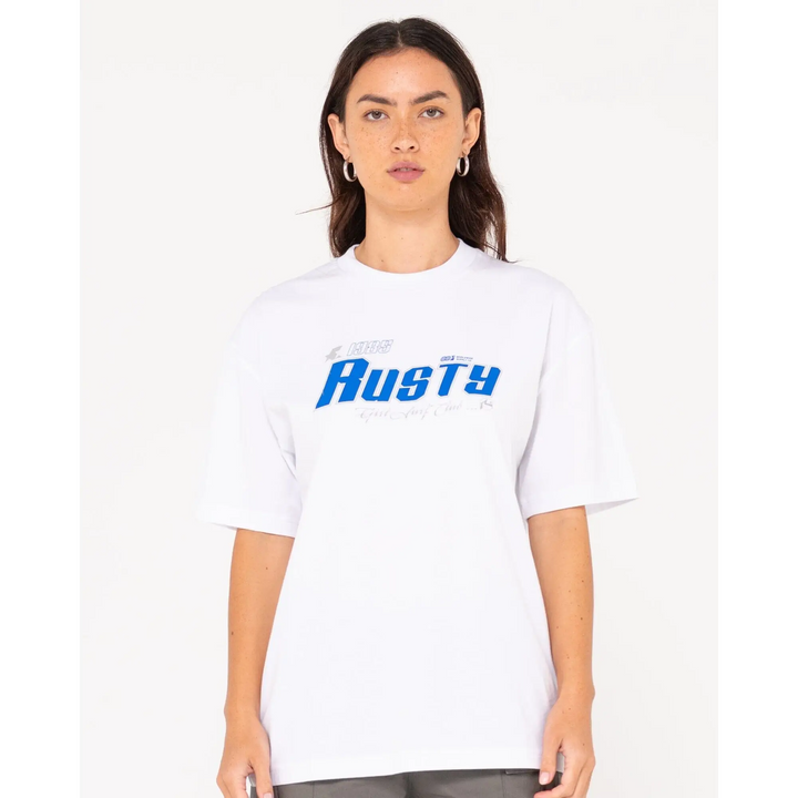 Rusty Surf Oversized Graphic T-Shirt 