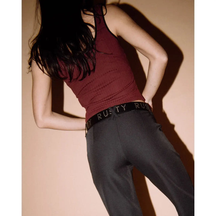 Rusty Tease Leather Stud Belt