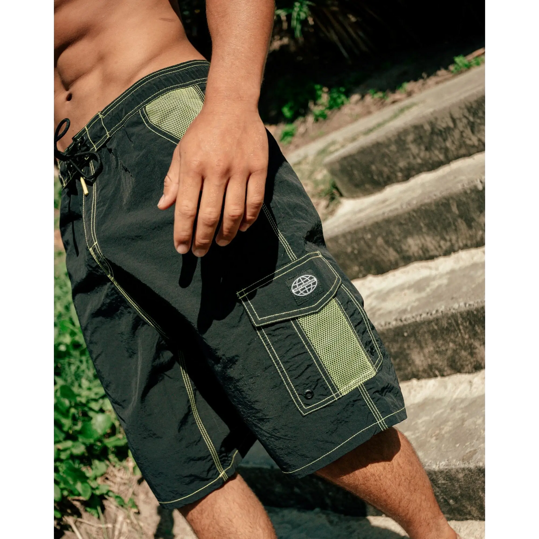 Rusty Tech Mechanisms Boardshorts 