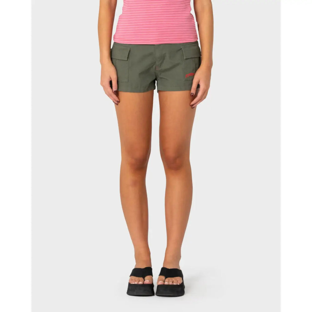 Rusty Tempo Low Rise Ripstop Cargo Shorts