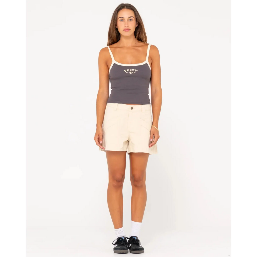 Rusty Thriving Ribbed Skimmer Length Tank 