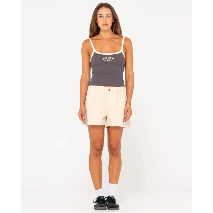 Rusty Thriving Ribbed Skimmer Length Tank 