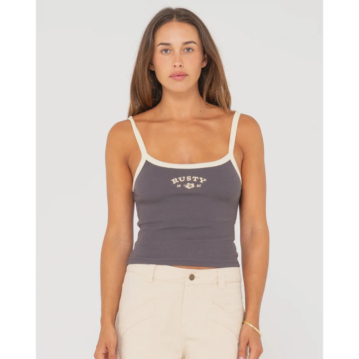 Rusty Thriving Ribbed Skimmer Length Tank 