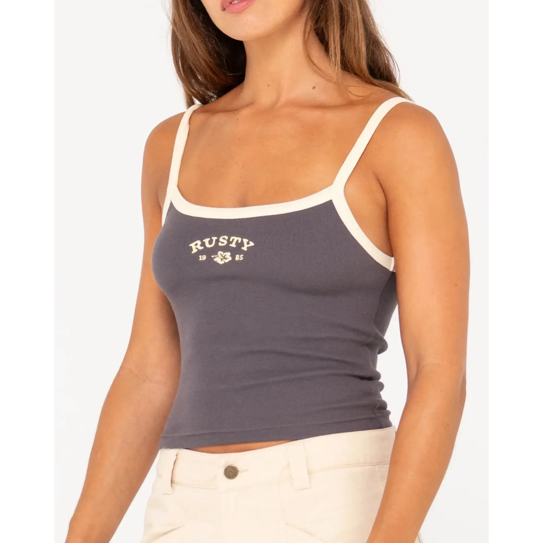 Rusty Thriving Ribbed Skimmer Length Tank 