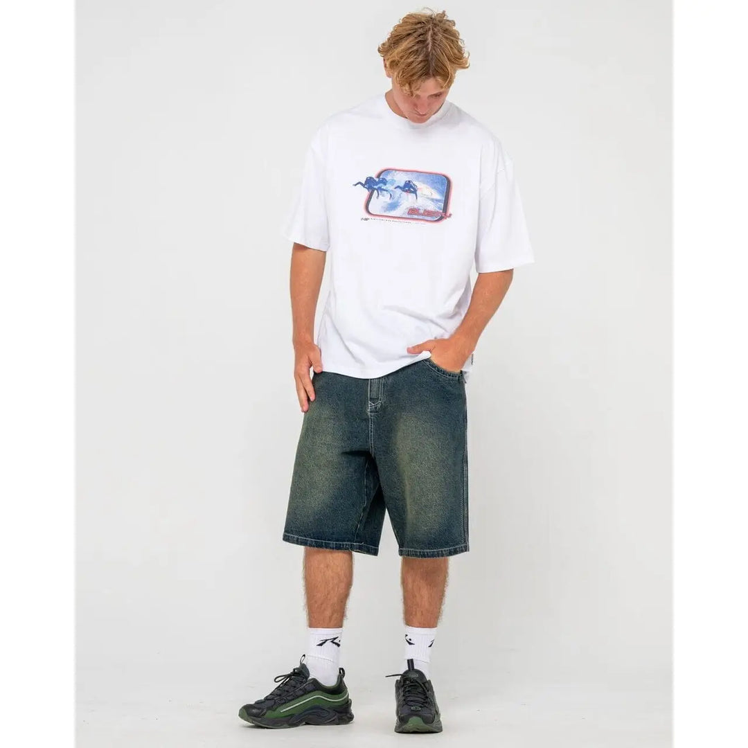 Rusty Tidal Kombat Graphic T-Shirt 