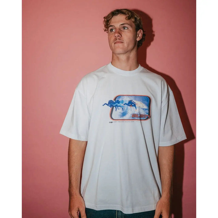 Rusty Tidal Kombat Graphic T-Shirt 