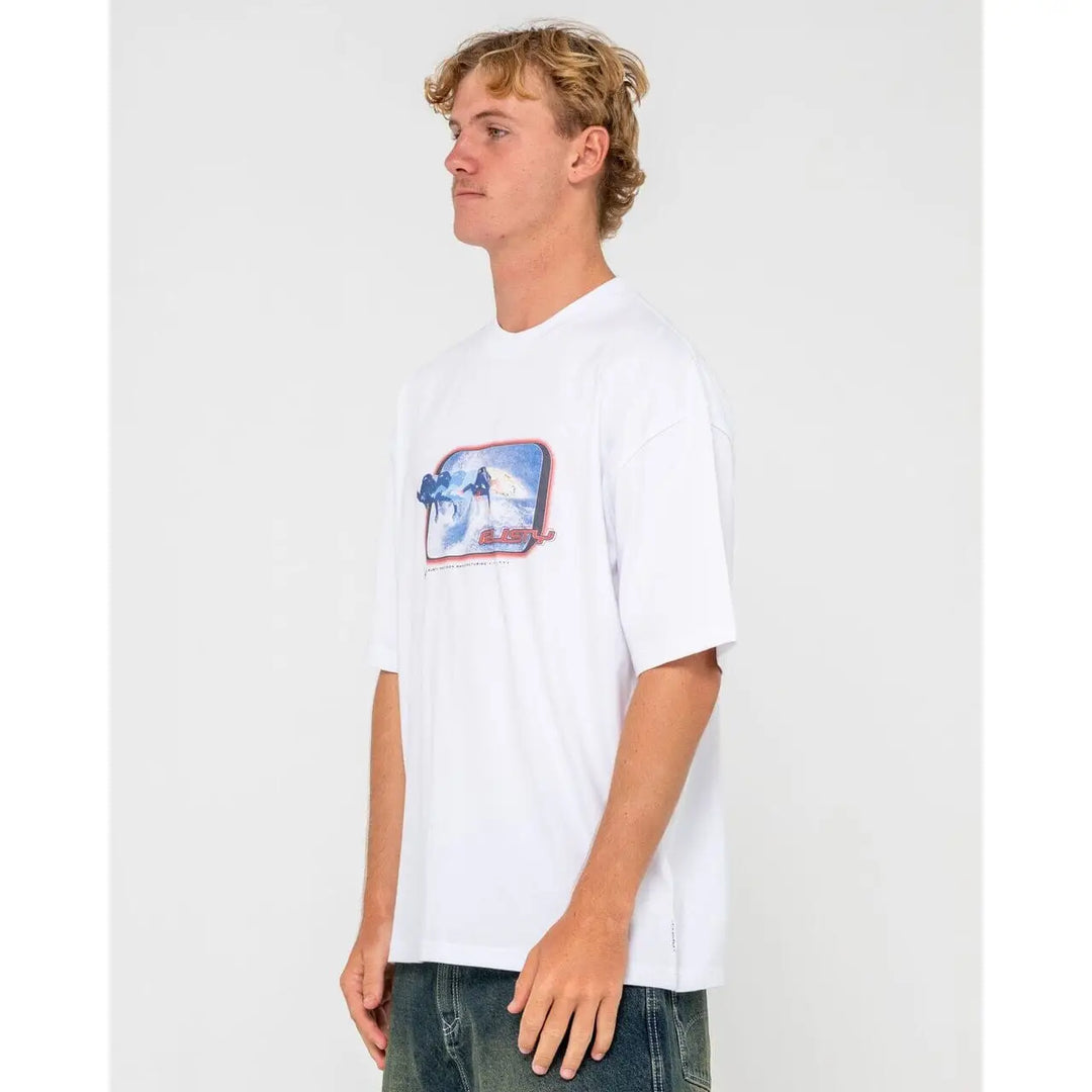 Rusty Tidal Kombat Graphic T-Shirt 