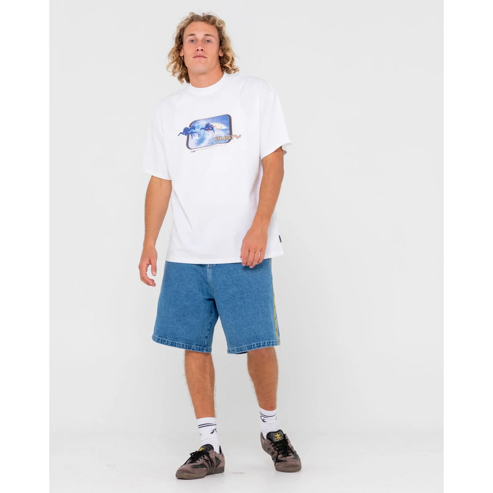 Rusty Tidal Kombat Twice T-Shirt 