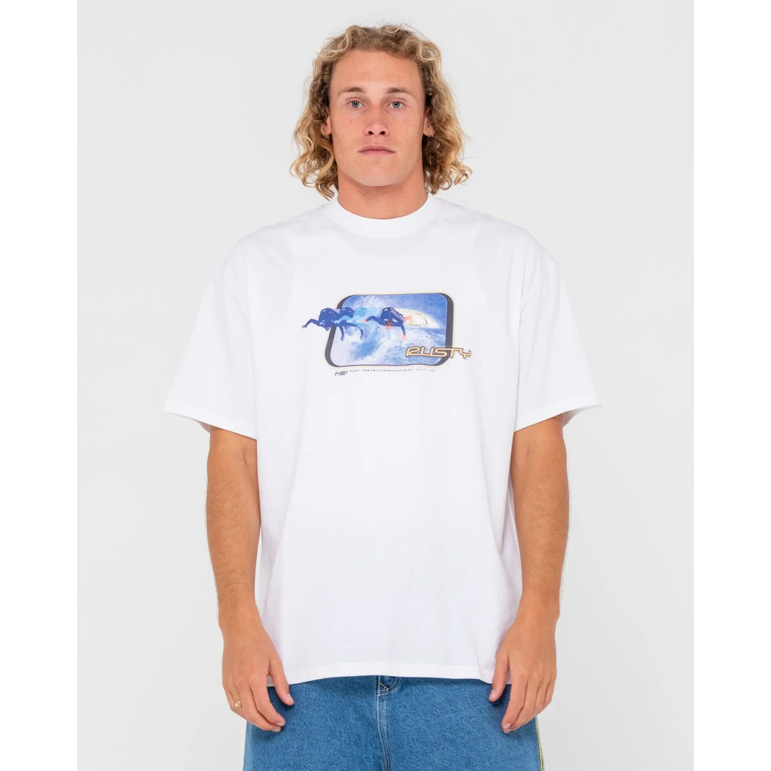 Rusty Tidal Kombat Twice T-Shirt 